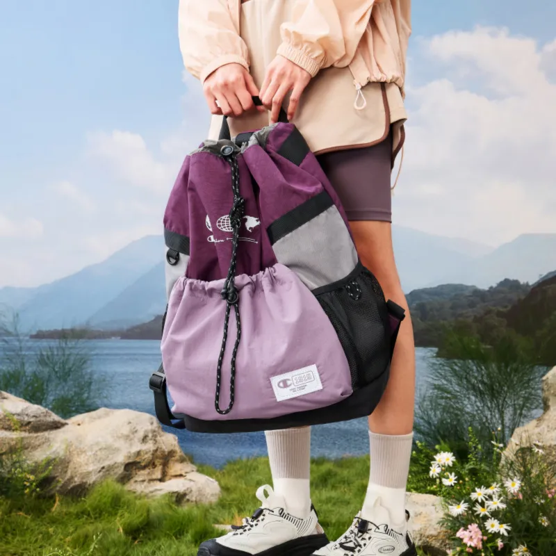 Champion Fabric Backpack Unisex Wheat Umber/Meteor Iron Gray/Wheat Umber/Autumn Moon Gray/Blackberry Purple/Rose Purple-15