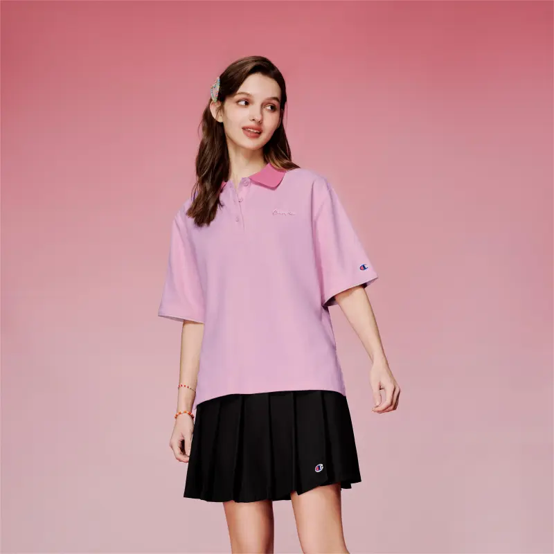Champion Polo Shirt US Version Women's-11