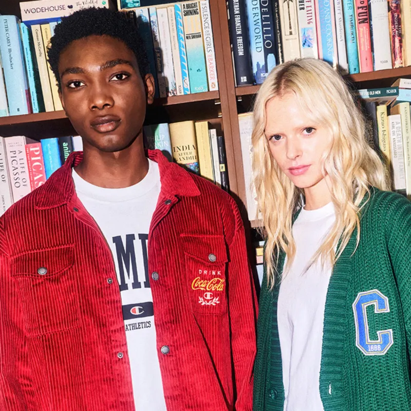 Champion x Coca Cola Jacket US Version Unisex Red-2