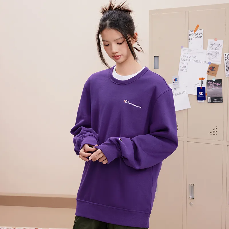 Champion FW24 Script Shop Sweatshirt Europe Version Unisex-44