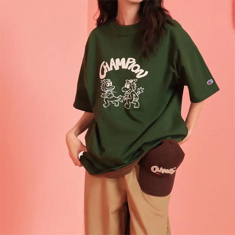 Champion SS24 T Shirt US Version Unisex-3