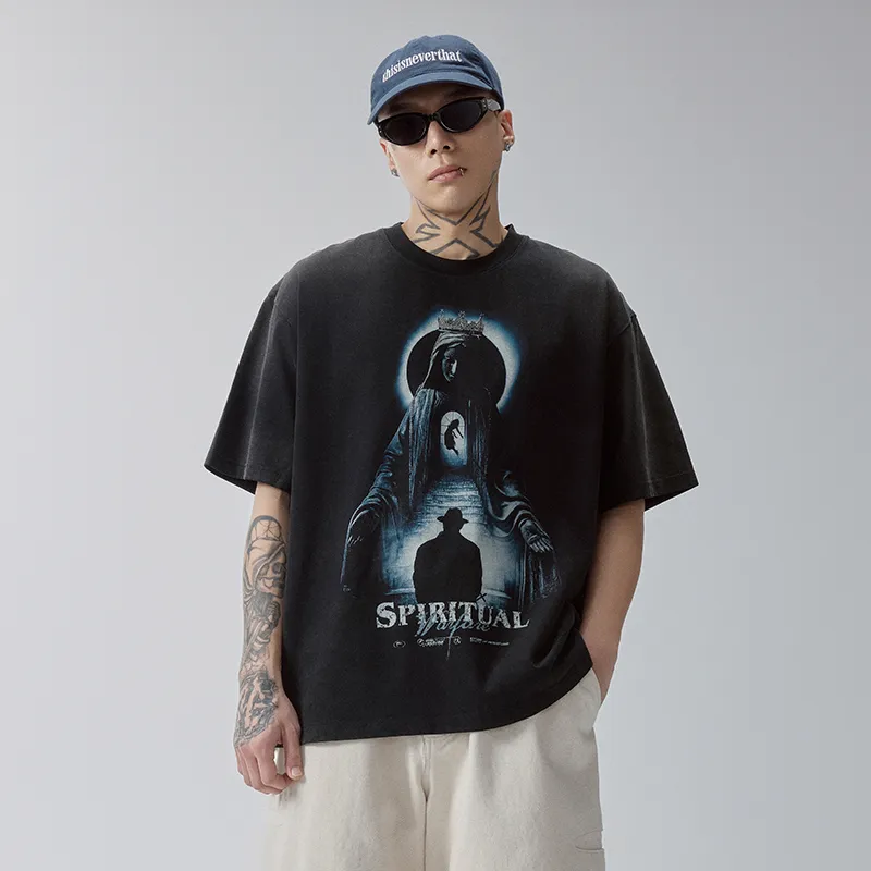 FIRE 2 COLD EGO T Shirt Unisex Faded Black-2