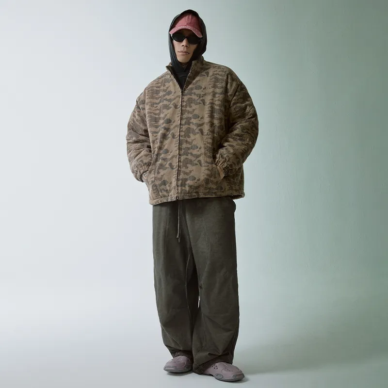 FIRE 2 COLD EGO Puffer Jacket Unisex Camouflage-4