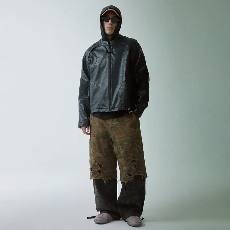 FIRE 2 COLD EGO Casual Pants Men's Camouflage-4