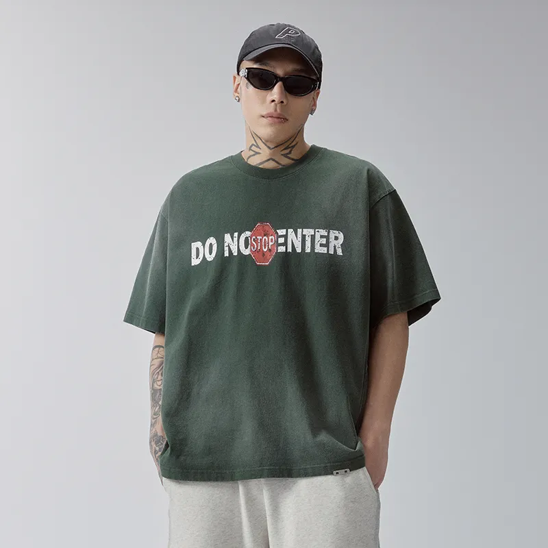 FIRE 2 COLD EGO T Shirts Unisex Distressed Green-2