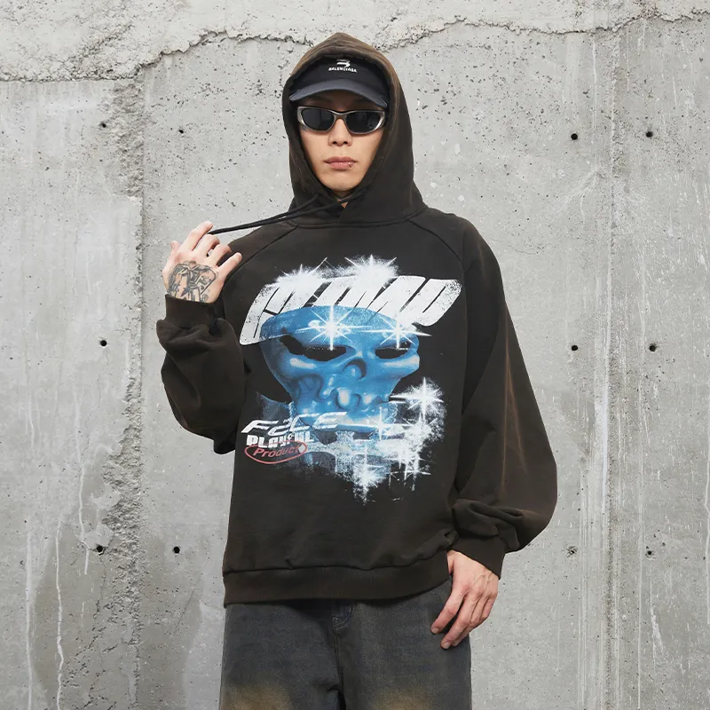 FIRE 2 COLD EGO Sweatshirts Unisex Dark Gray-2