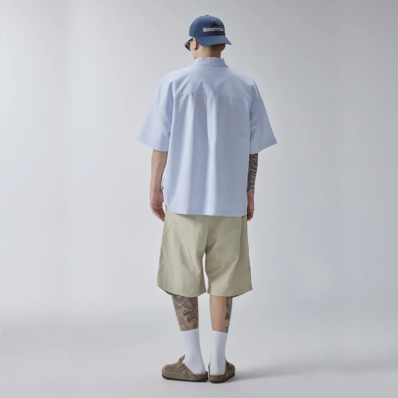 FIRE 2 COLD EGO Casual Shorts Men's Khaki-5