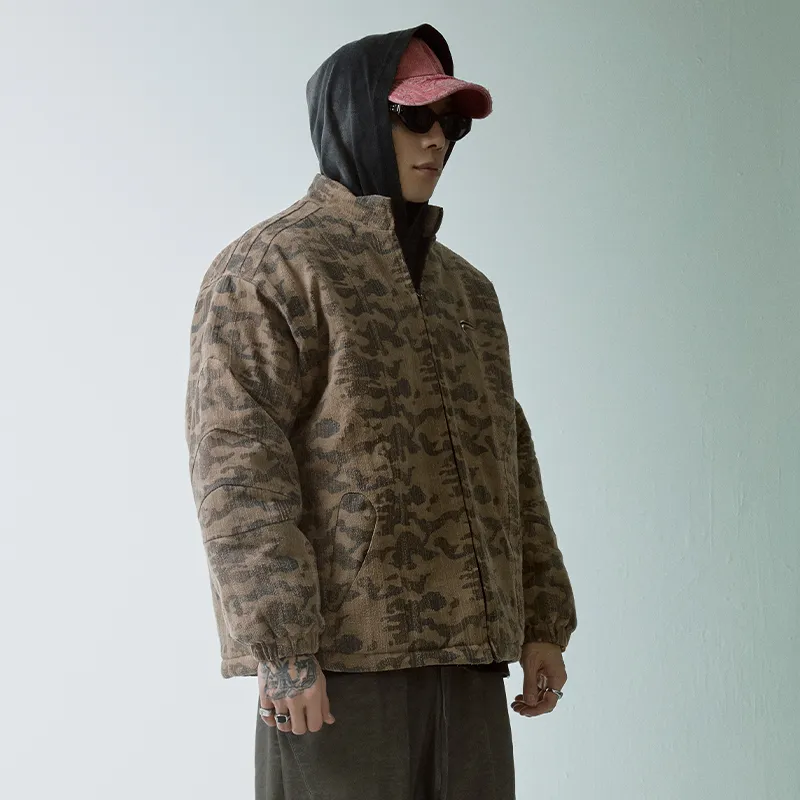 FIRE 2 COLD EGO Puffer Jacket Unisex Camouflage-3