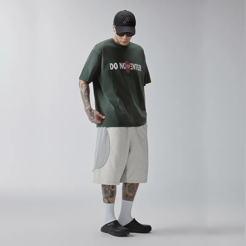 FIRE 2 COLD EGO T Shirts Unisex Distressed Green-3