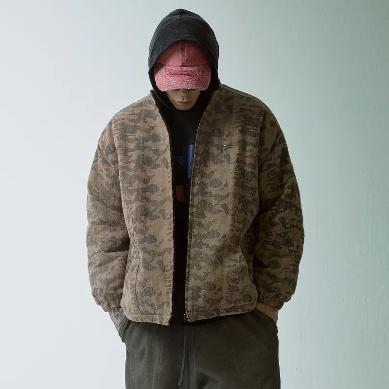 FIRE 2 COLD EGO Puffer Jacket Unisex Camouflage-2