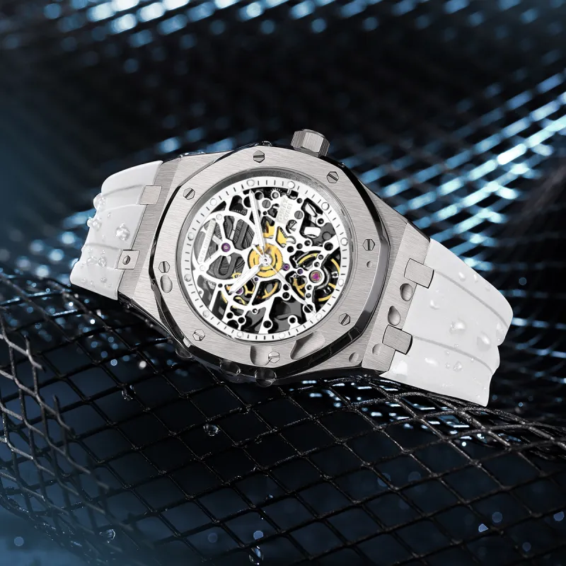 GEYA G MAX Collection G Max Wrist Watch Automatic Mechanical Movement Watch Men's Watches Black Dial-11