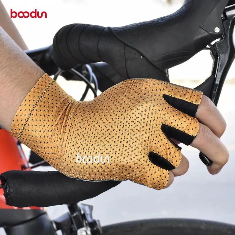 BOODUN Riding Equipment Cycling Glove Sports Unisex Mesh Lycra S/M/L Multicolor-5