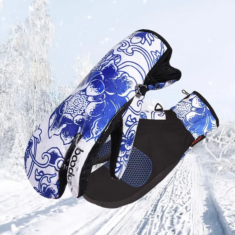 BOODUN Ski Gloves Insulated For Cold Weather Mittens Unisex-2