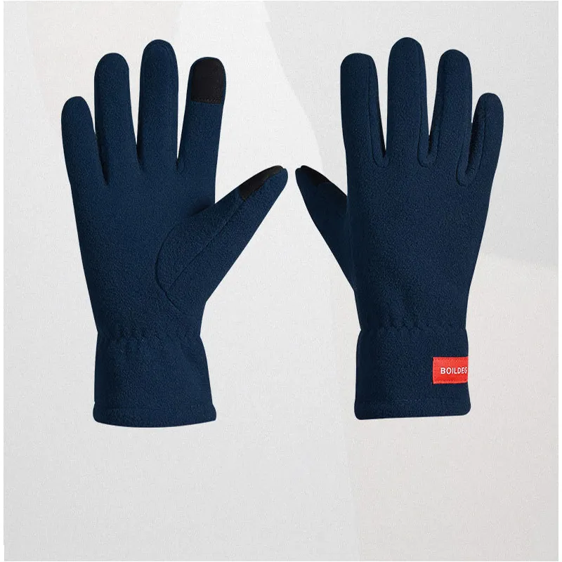 BOODUN Riding Equipment Cycling Glove Travel Unisex Polar Fleece M/L Multicolor-2