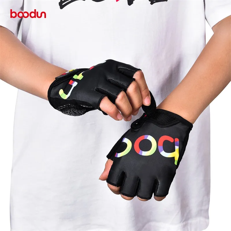 BOODUN Riding Equipment Cycling Glove Sports Kids' Elastic Lycra XS/S/M/L Multicolor-2