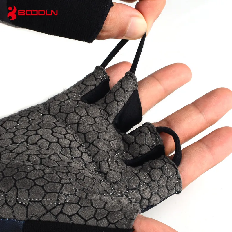 BOODUN Riding Equipment Cycling Glove Unisex Black-3