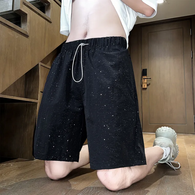 HEMC Casual Shorts Unisex Black-11