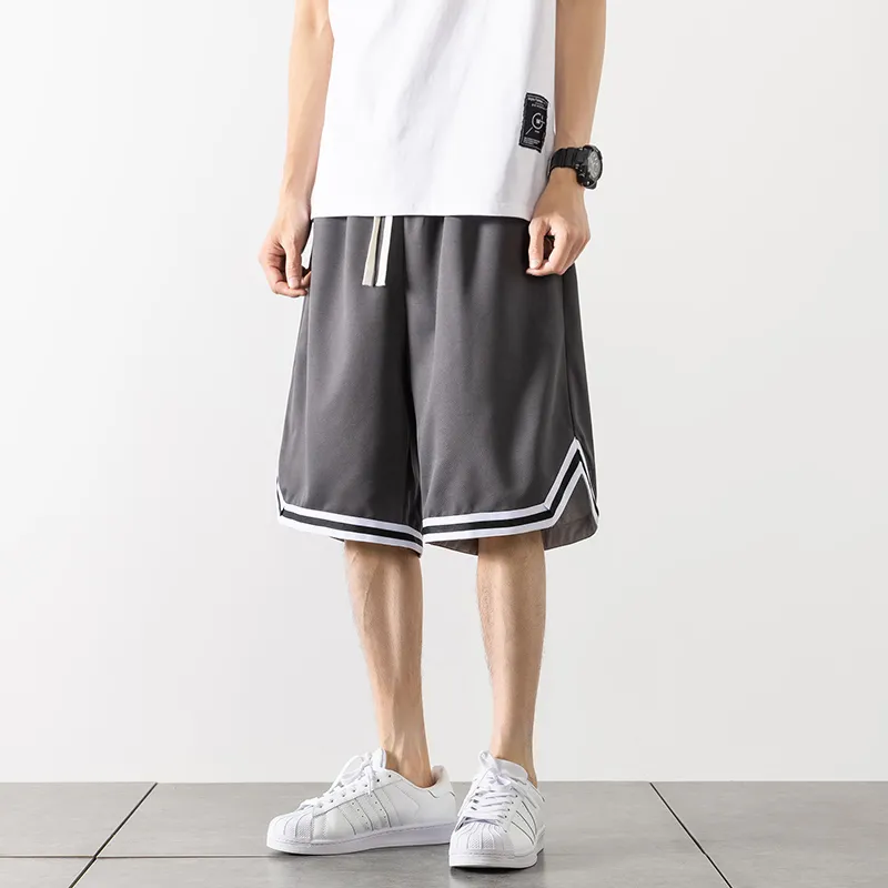 HEMC Basketball Shorts Unisex Orange Yellow-25