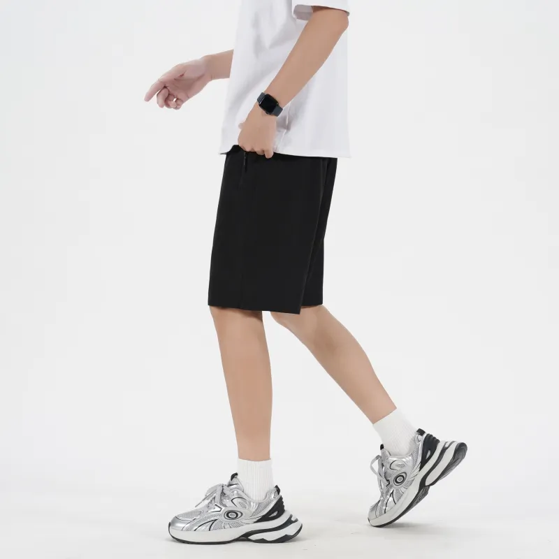 HEMC Casual Shorts Unisex Black-14