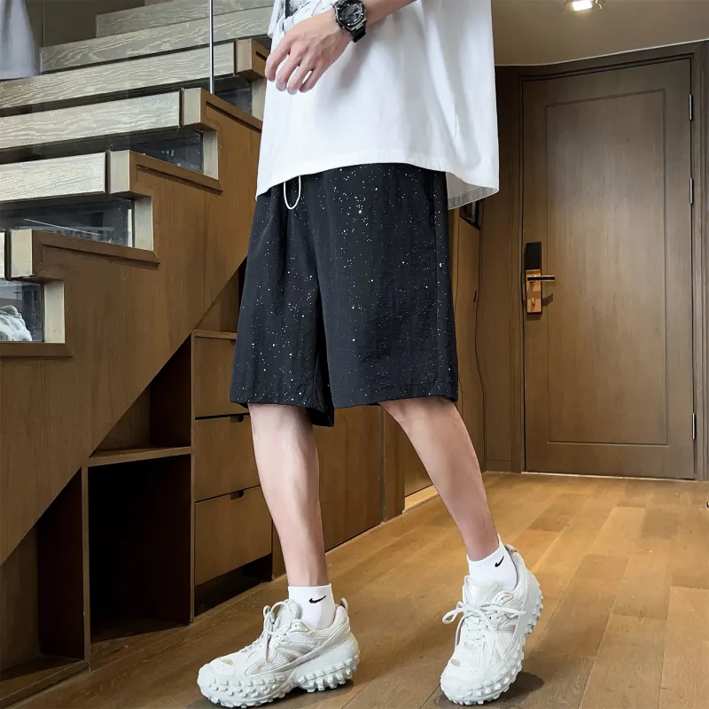 HEMC Casual Shorts Unisex Black-6