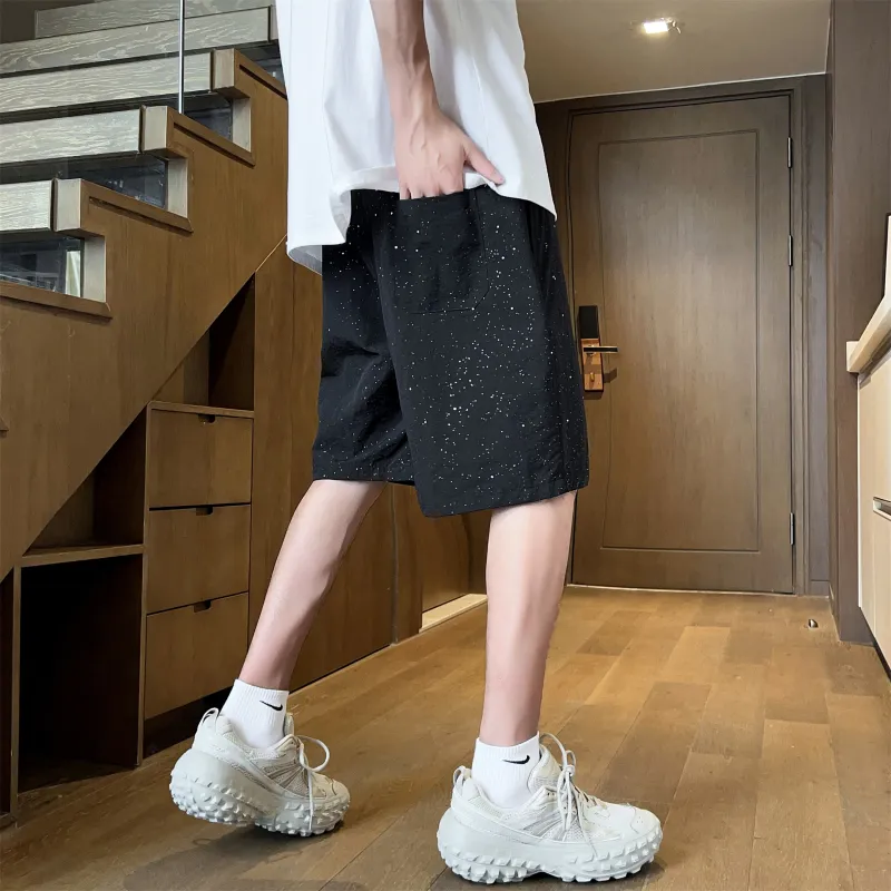 HEMC Casual Shorts Unisex Black-9