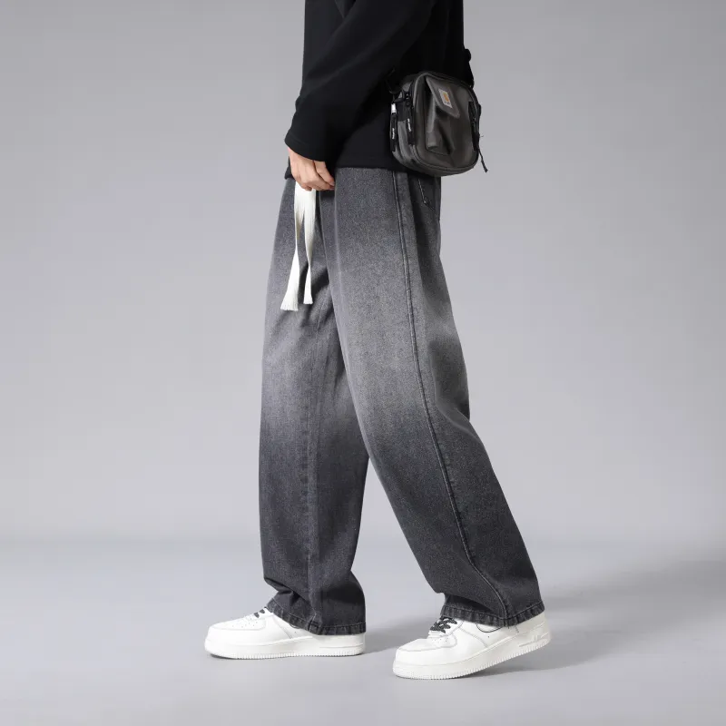 HEMC Jeans Unisex Black Gray Color-5