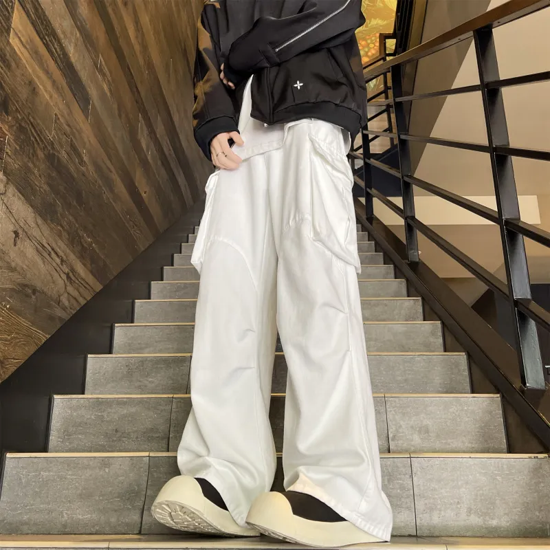 HEMC Jeans Unisex White-11