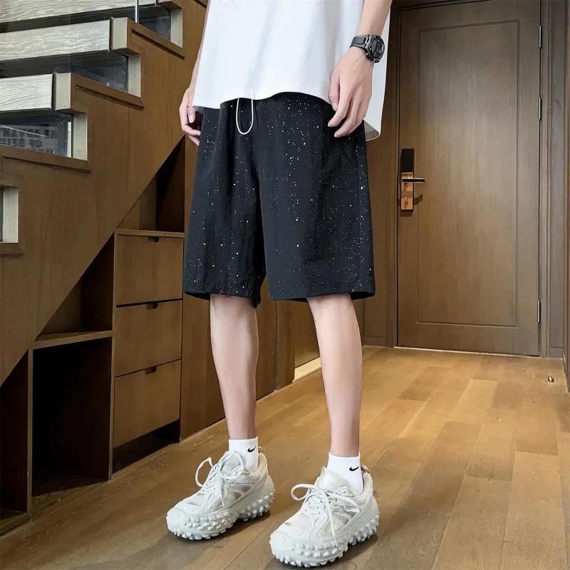 HEMC Casual Shorts Unisex Black-5