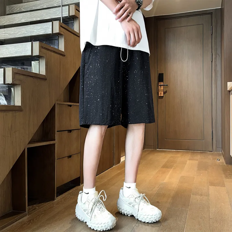 HEMC Casual Shorts Unisex Black-4