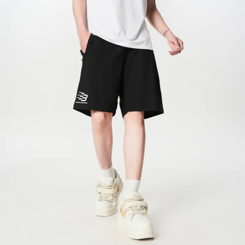 HEMC Casual Shorts Unisex Black-6