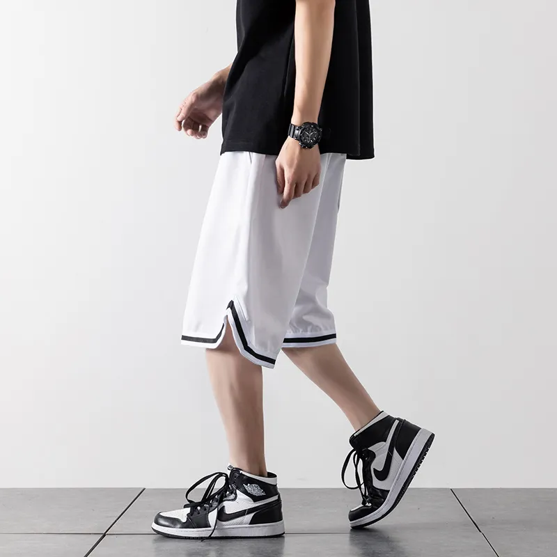HEMC Basketball Shorts Unisex Orange Yellow-8