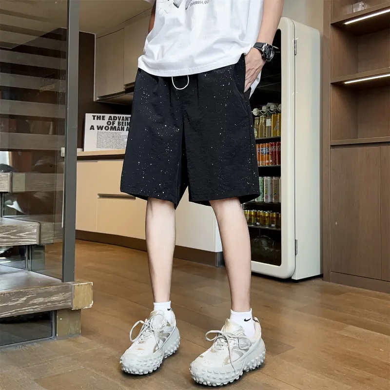 HEMC Casual Shorts Unisex Black-2