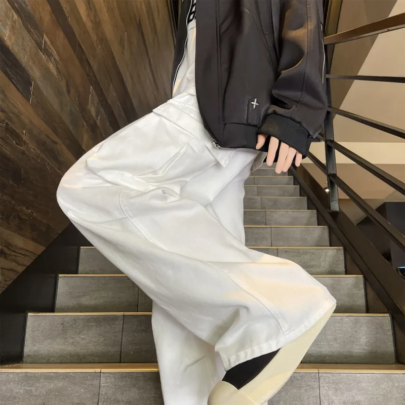 HEMC Jeans Unisex White-9