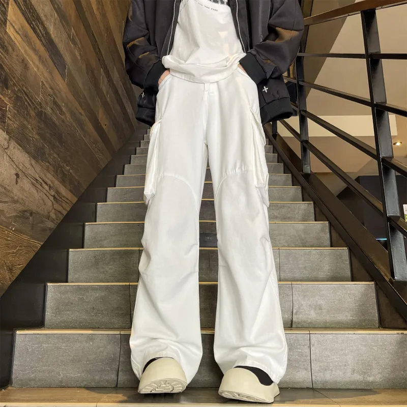HEMC Jeans Unisex White-3
