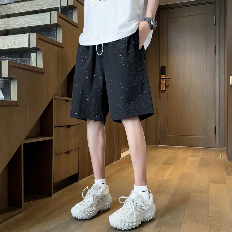 HEMC Casual Shorts Unisex Black-3