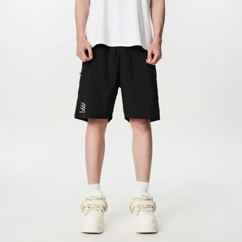 HEMC Casual Shorts Unisex Black-2