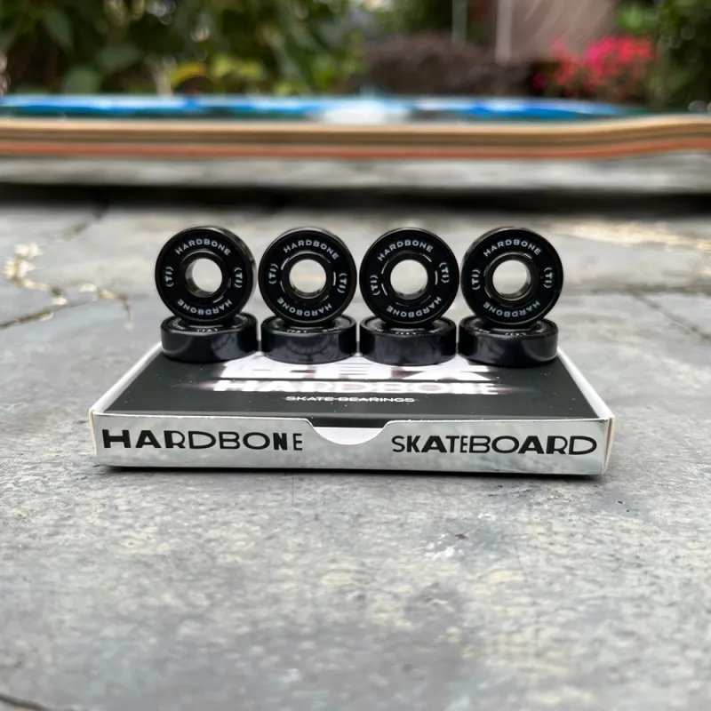 Hardbone Skateboard Bearings Longboard Land Surf All Skill Moves Street Commuting-4