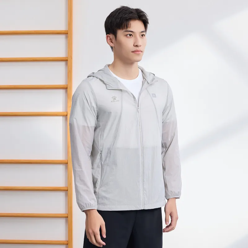 KELME Super Light Breathable Quick Dry UV Protection Sun Protection Clothing Unisex-16