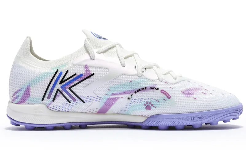 KELME Ji Di 5.0 Soccer Shoes Unisex White Multicolor-1
