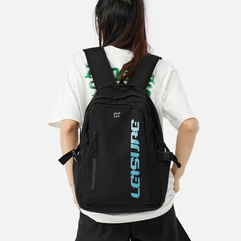 QING QI ZHE Fabric Backpack Regular Unisex Multicolor-5