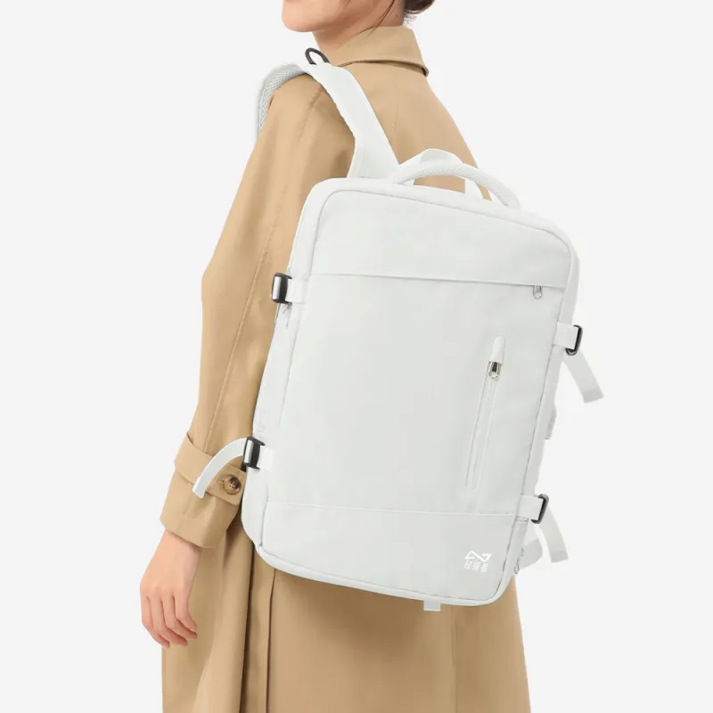 QING QI ZHE Fabric Travel Bags Backpack Regular Unisex Multicolor-49