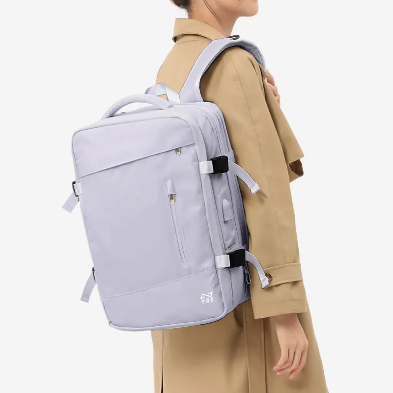 QING QI ZHE Fabric Travel Bags Backpack Regular Unisex Multicolor-69