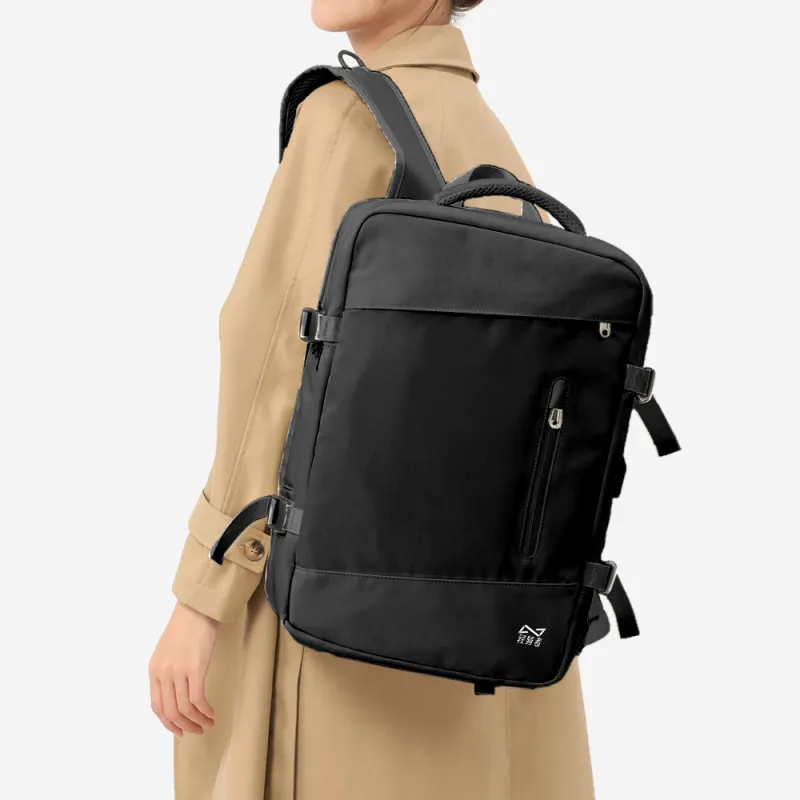 QING QI ZHE Fabric Travel Bags Backpack Regular Unisex Multicolor-8