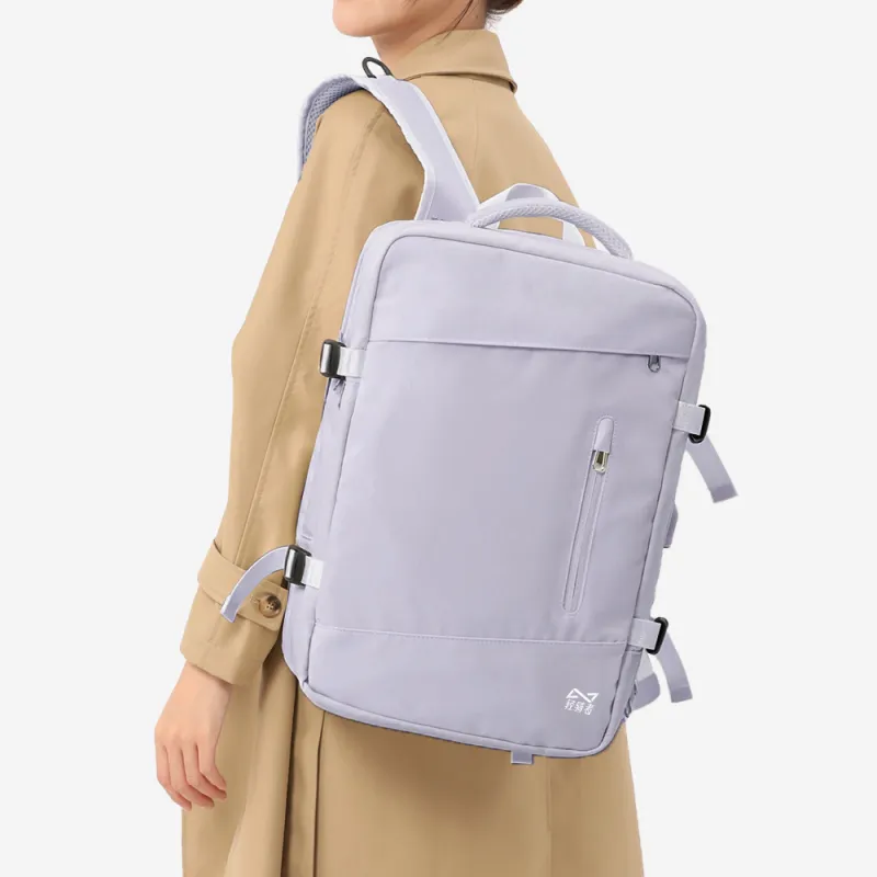 QING QI ZHE Fabric Travel Bags Backpack Regular Unisex Multicolor-71