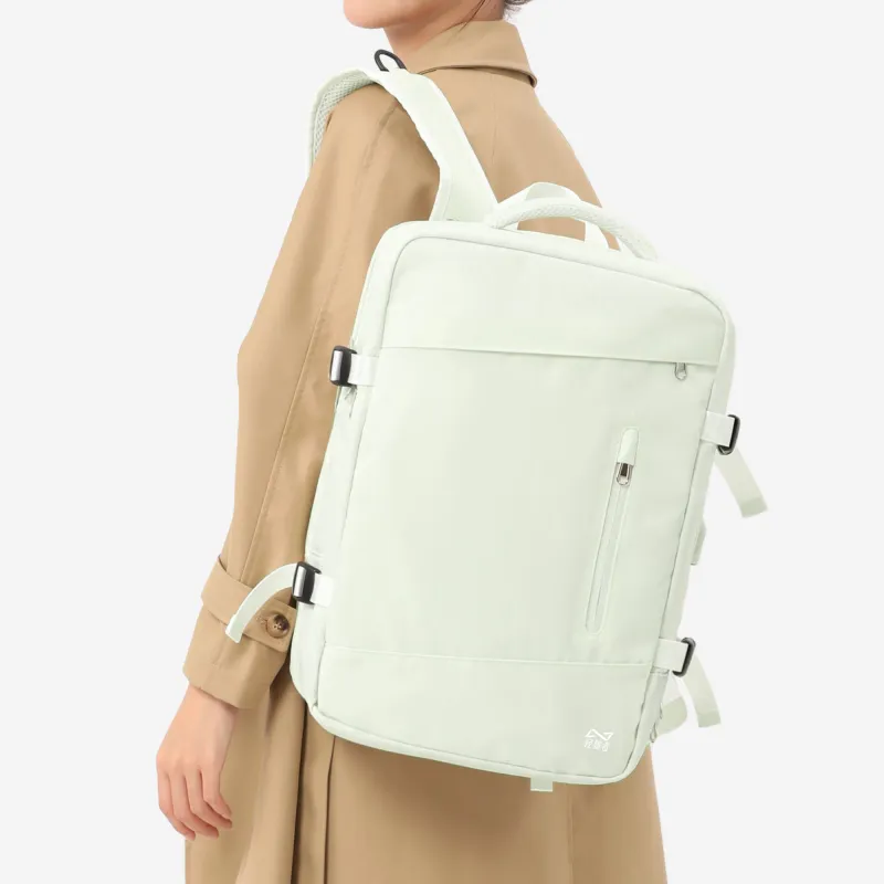 QING QI ZHE Fabric Travel Bags Backpack Regular Unisex Multicolor-28