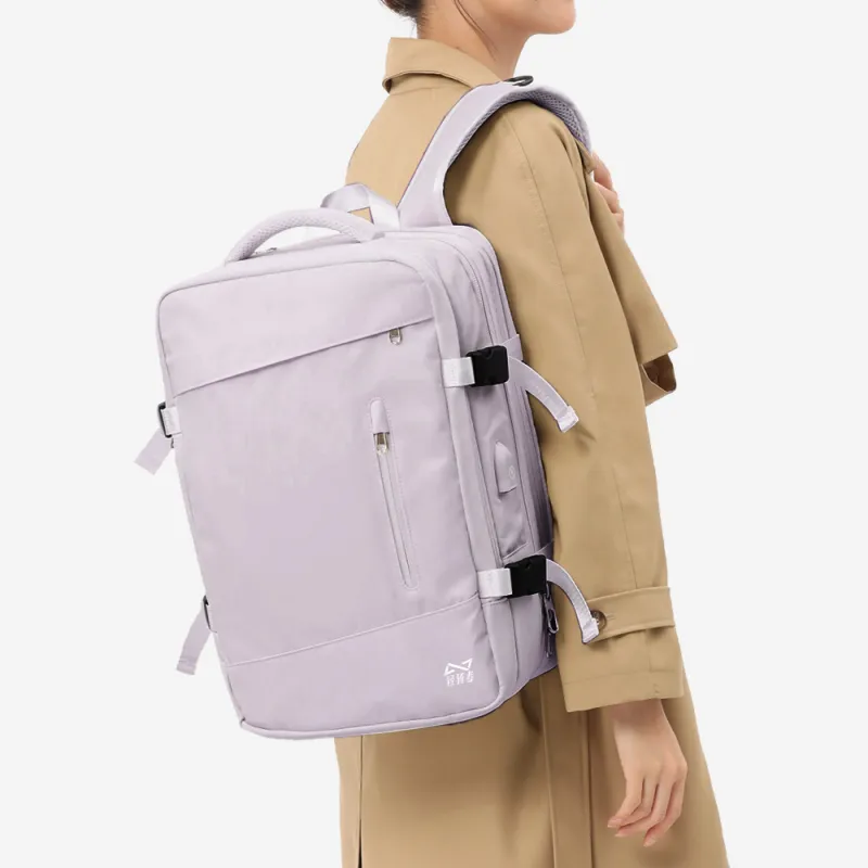 QING QI ZHE Fabric Travel Bags Backpack Regular Unisex Multicolor-82