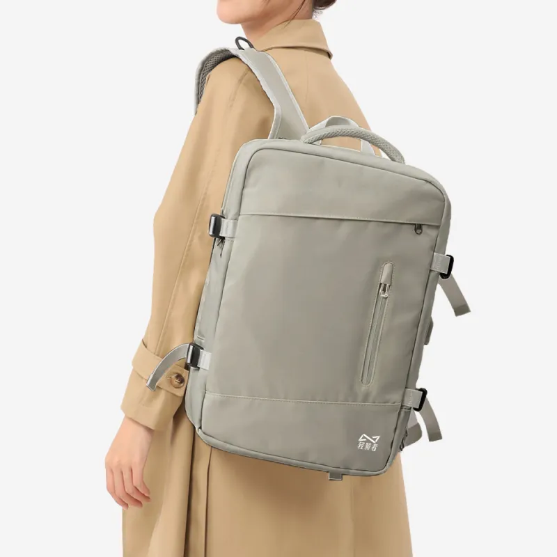 QING QI ZHE Fabric Travel Bags Backpack Regular Unisex Multicolor-58