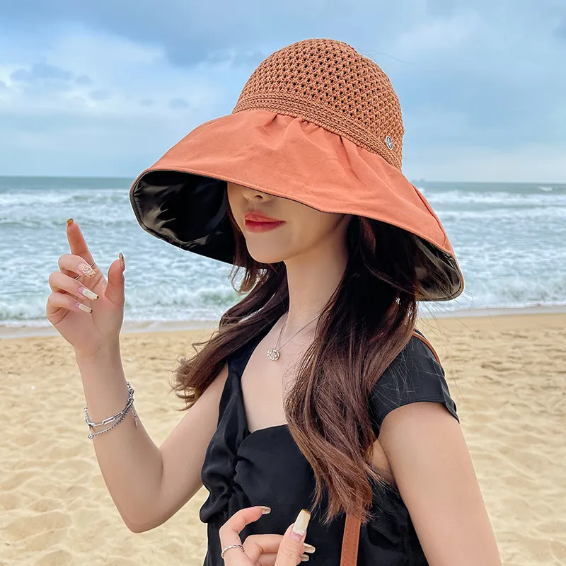 MEXICAN Polyester Sun Protection Hats Women's-13