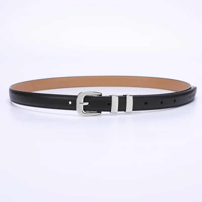 MEXICAN Cow Leather Leather Belts Women's Width 1.9CM-4