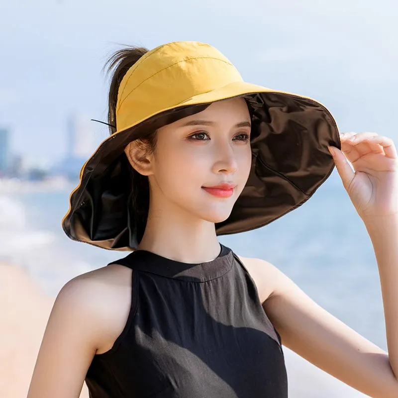 MEXICAN Polyester Sun Protection Hats Women's-2